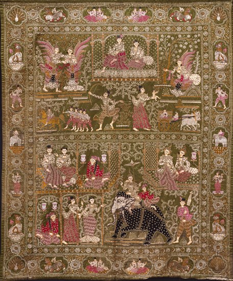 Hanging. Burma, late 19th century