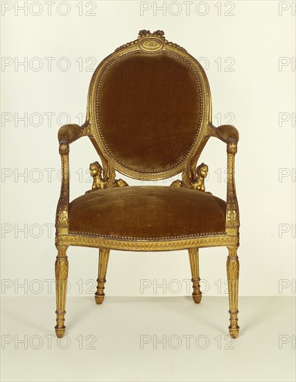 Armchair. London, England, late 18th century