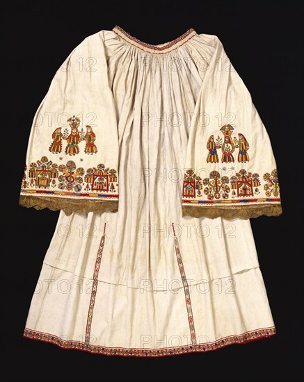 Embroidered robe. Crete, Greece, 1700s