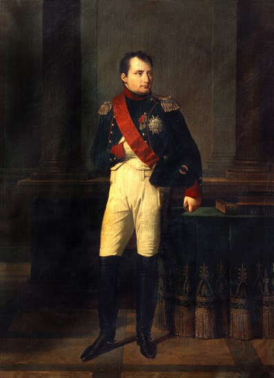 Napoleon Bonaparte, by Robert Lefevre. France, 19th century