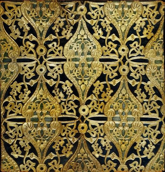 Panel, detail. Paris, France, mid-19th century