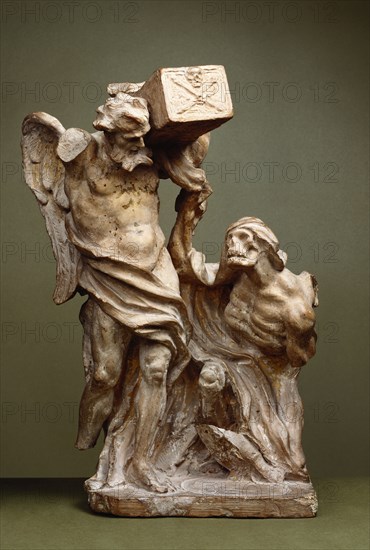 Time and Death, by Gianlorenzo Bernini. Rome, Italy, 17th century