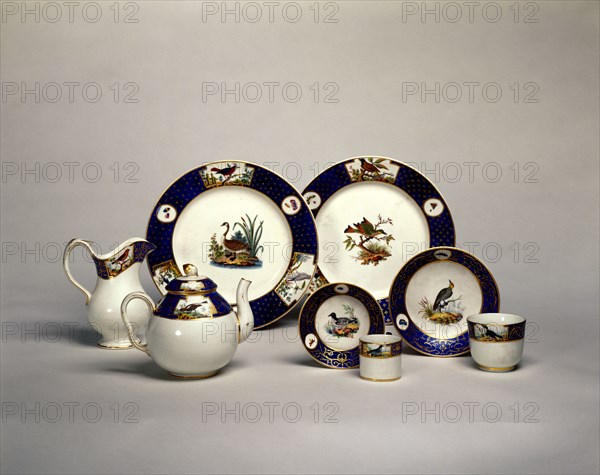 Tea service, by Joseph Mayer. France, 18th century