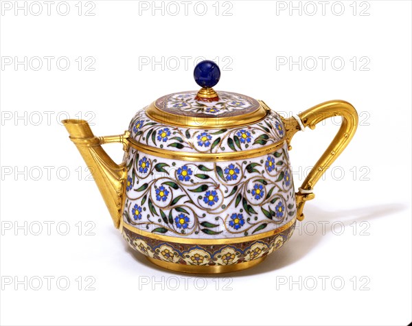 Teapot, byChristofle & Co. Paris, France, 1867.