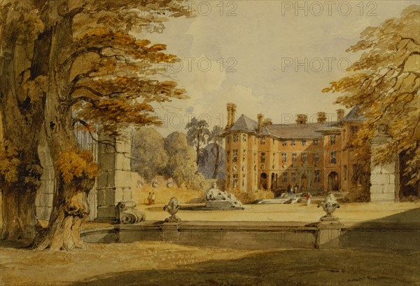 Ham House. England, 19th century