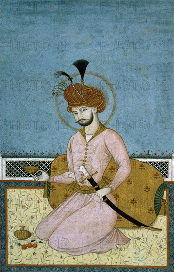 Portrait of Shah Abbas. Iran, 19th century