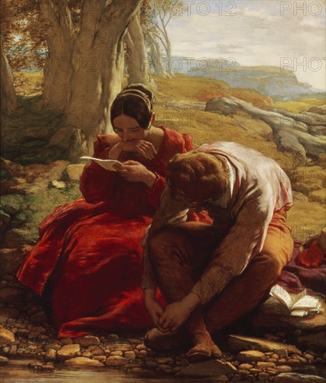 The Sonnet, by William Mulready. Ireland, 19th century