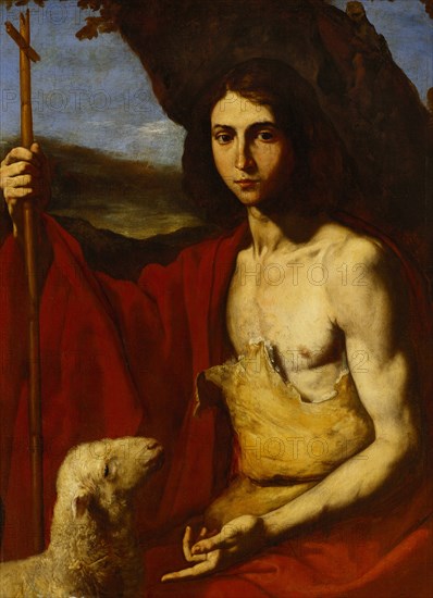 St John the Baptist, by José de Ribera. Spain, 17th century