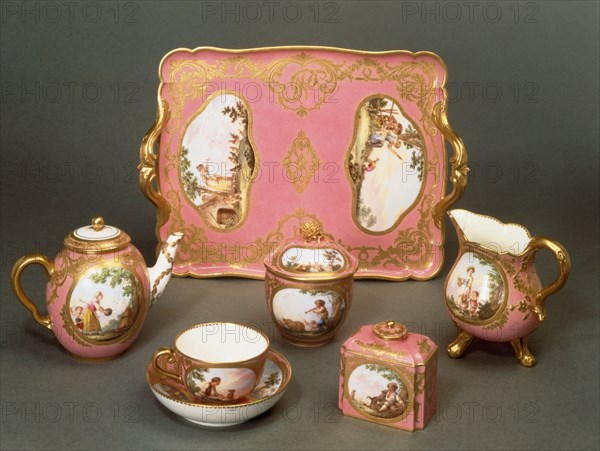 Tea service. France, 18th century