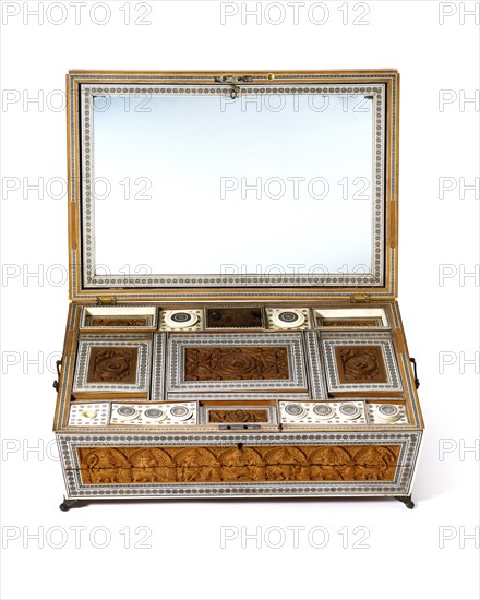 Work box. Bombay Presidency, India, 1855