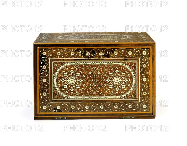 Fall front cabinet. Western India, 17th century