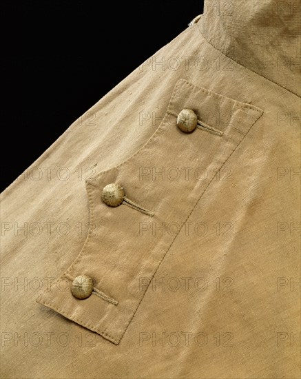 Lady's Riding Jacket, detail. England, mid-18th century