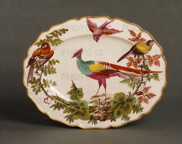 Dish. Chelsea, England, 1765