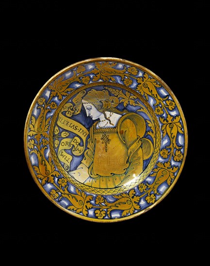 Plate. Deruta, Italy, 1520
