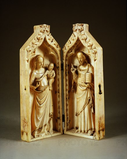 The Salting Diptych. London, England, 14th century