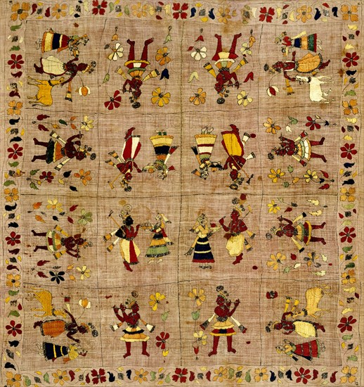 Rumal. Basohli, India, 18th century