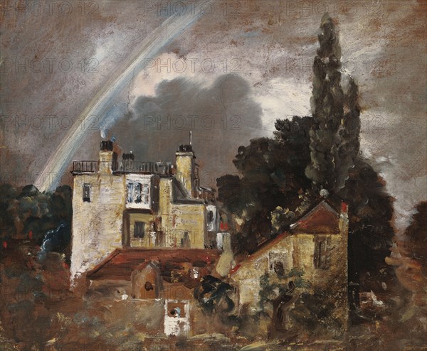 Constable, The Grove ou l'Admiral's House, Hampstead