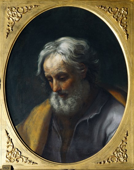 St Joseph, by Guido Reni. Italy, late 16th century
