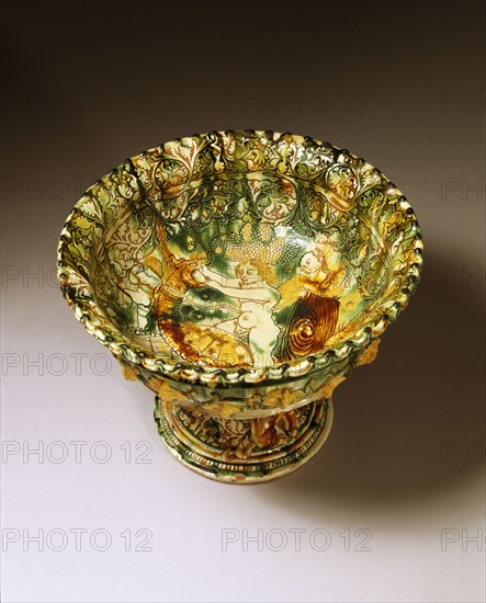 Bowl. Bologna, Italy, late 15th century