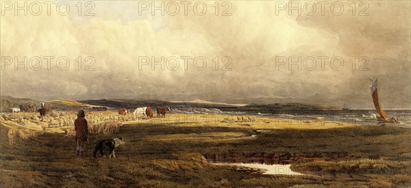 A Salt Marsh, by William Turner. England, 19th century