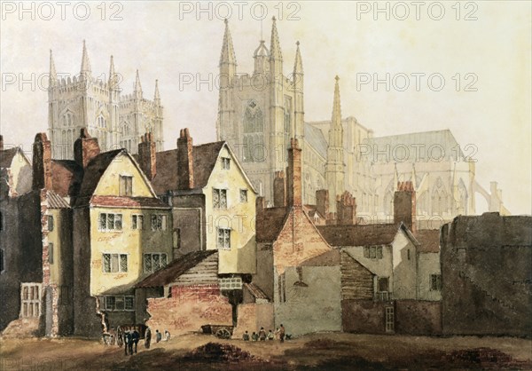 St Margaret's, Westminster, by John Gendall. England, 19th century