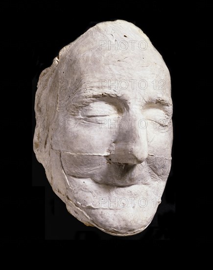 Duke of Wellington's death mask, by George G. Adams. England, 19th century