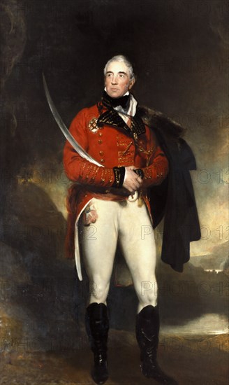 Thomas Graham, Lord Lynedoch, by Sir Thomas Lawrence. England, 19th century