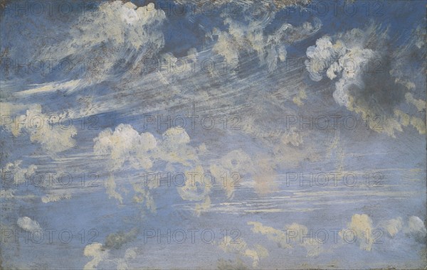 Study of Cirrus Clouds, by John Constable. England, 19th century