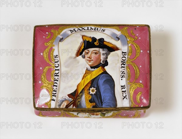 Snuffbox. Staffordshire, England, 1757-58