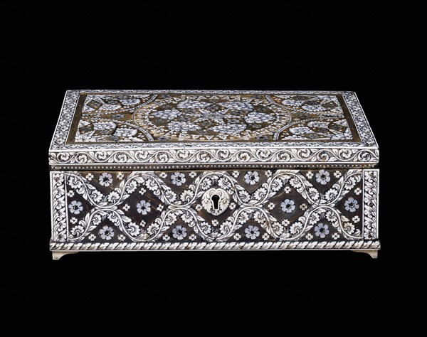 Footstool. Baroda, India, early 20th century