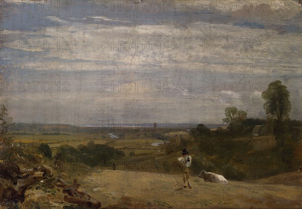 Summer Morning, by John Constable. England, mid-19th century