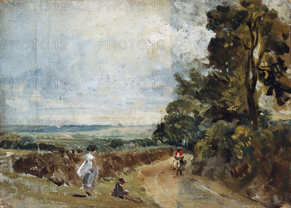 Constable, Chemin de campagne