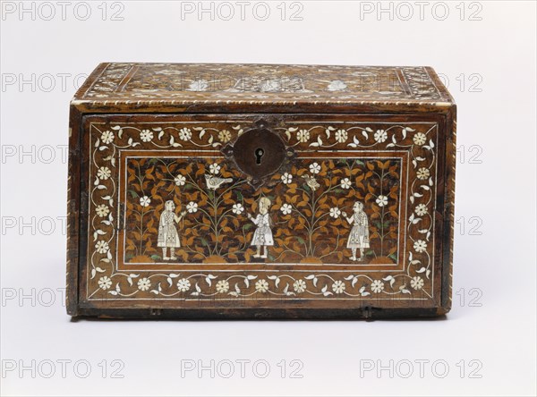 Fall front cabinet. West India, early 17th century