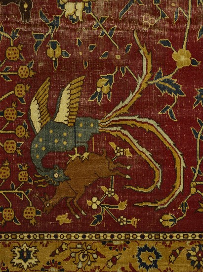 The Fremlin Carpet, detail. India, 17th century