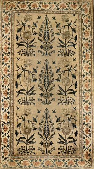 Floorspread. India, late 17th century