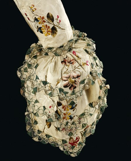 Sleeve, detail. England, mid-18th century