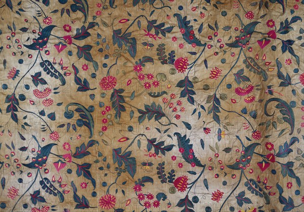 Window curtain. India, mid-18th century