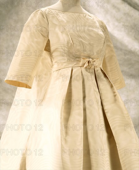 Wedding dress, by Victor Stiebel. England, 1963/ EDITORIAL USE ONLY. 
Londres, Victoria & Albert Museum
Londres, Victoria and Albert Museum