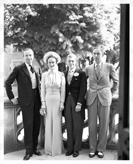 Cecil Beaton et le duc et la duchesse de Windsor, 1937