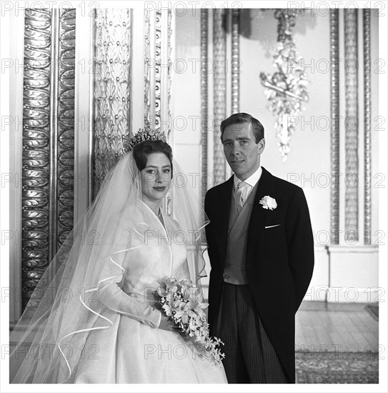 The Wedding of Princess Margaret and Anthony Armstrong-Jones, photo Cecil Beaton. UK, 1960. Londres, Victoria & Albert Museum