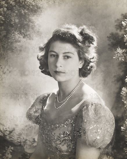 Portrait de la princesse Elisabeth II