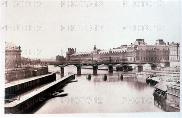 Baldus, Paris, Overall view taken from the Pont Neuf