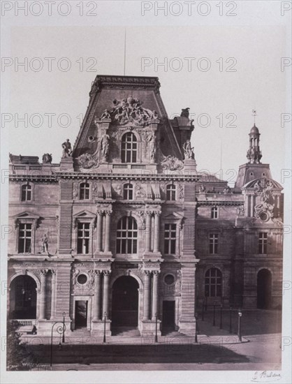 Baldus, Paris, Louvre, Pavillon Mollien