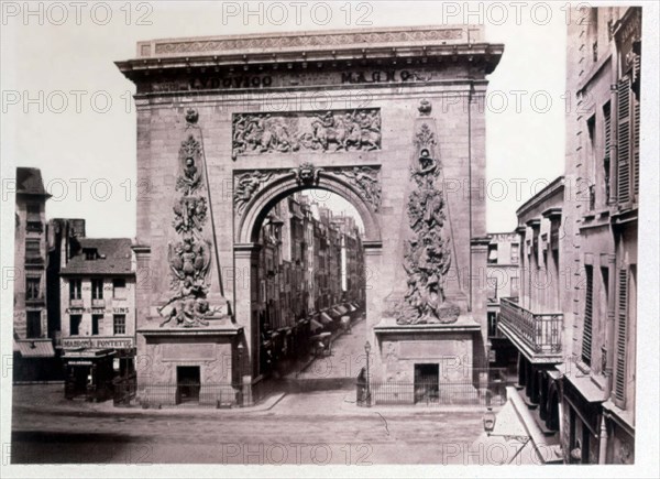 Baldus, Paris, Porte Saint-Denis