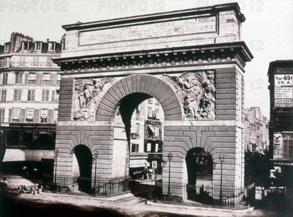 Baldus, Paris, Porte Saint-Martin