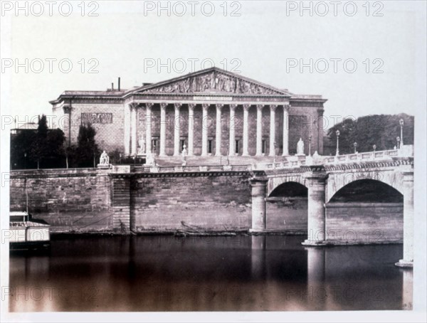 Baldus, Paris, Corps législatif ou Chambre des Députés (Assemblée Nationale)