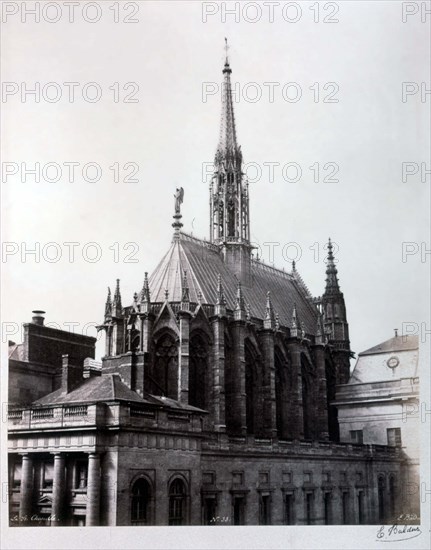 Baldus, Paris, Sainte-Chapelle et Palais de Justice