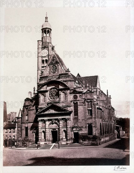 Baldus, Paris, St. Etienne du Mont church