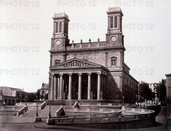 Baldus, Paris, St. Vincent de Paul church