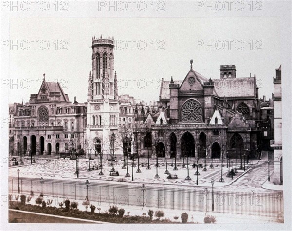 Baldus, Paris, Place Saint-Germain l'Auxerrois